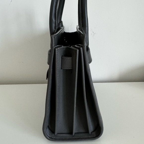 Authentic Saint Laurent Sac Du Jour nano in dark grey. - Picture 3 of 11